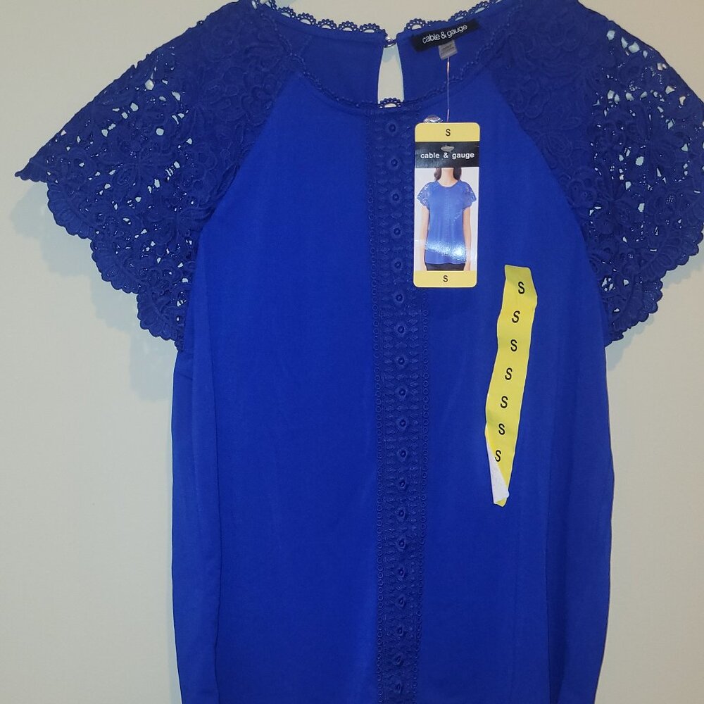 NWT Cable & Gauge blouse